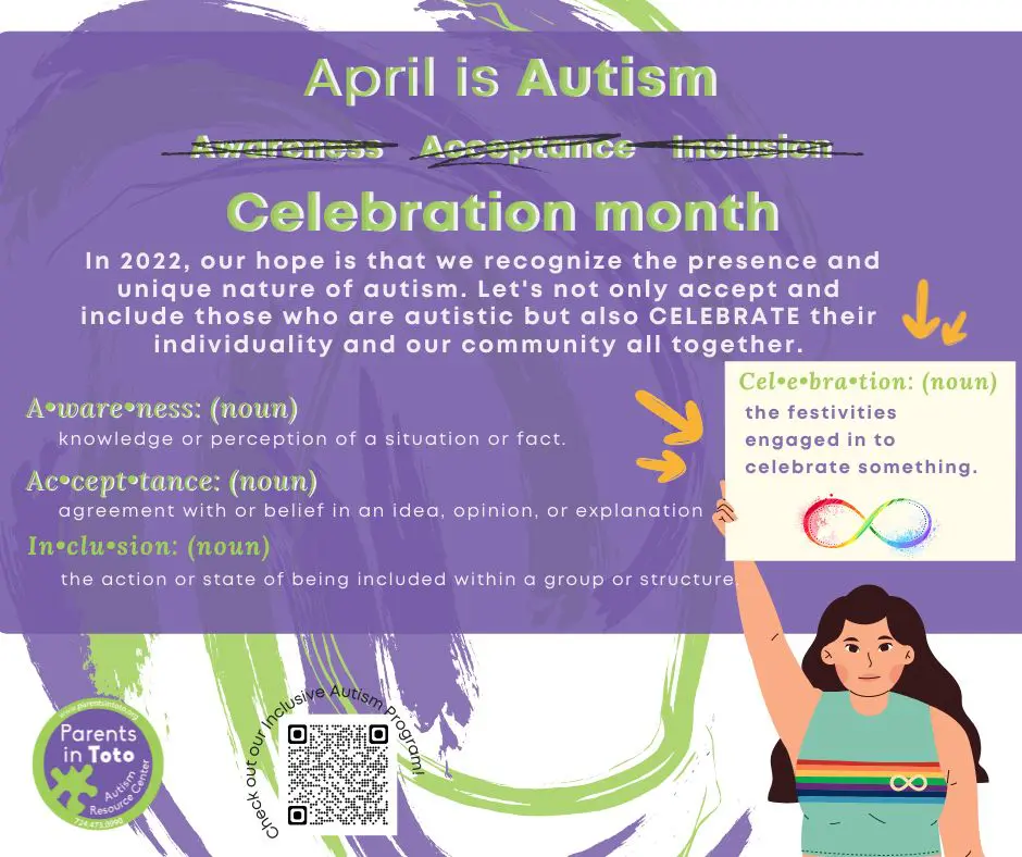 in Toto Autism Celebration Month